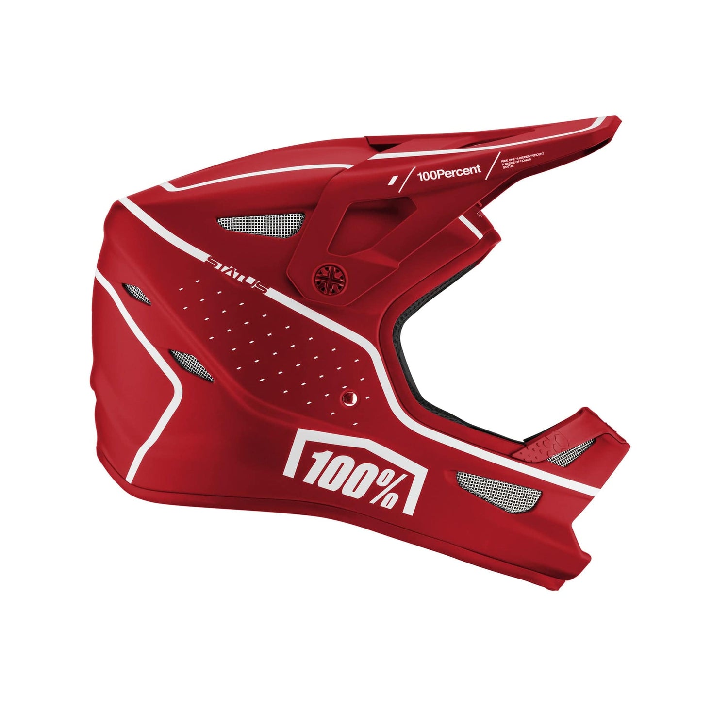 100 Percent STATUS Helmet Dreamflow Red