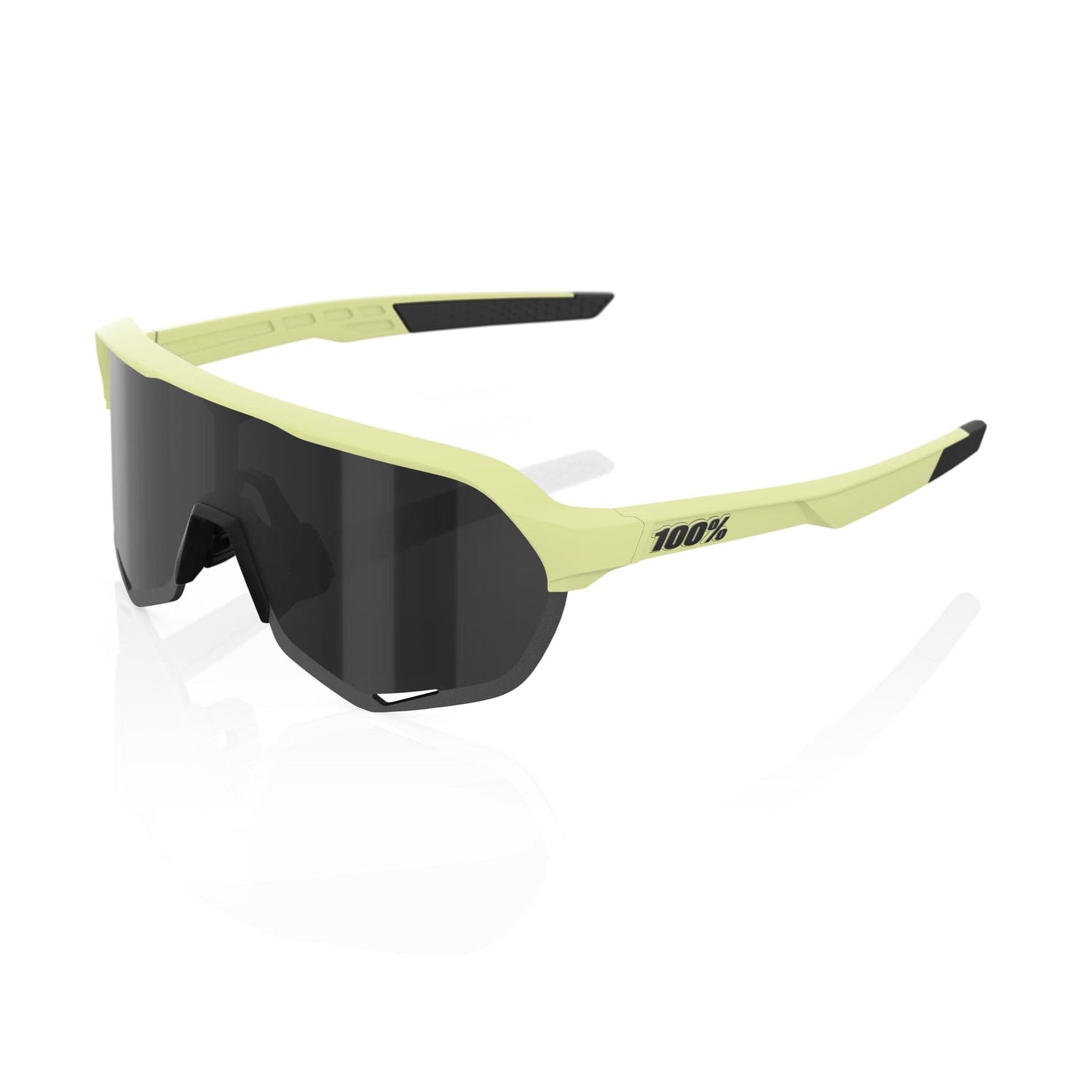 100 Percent Eyewear S2 - Soft Tact Glow - Black Mirror