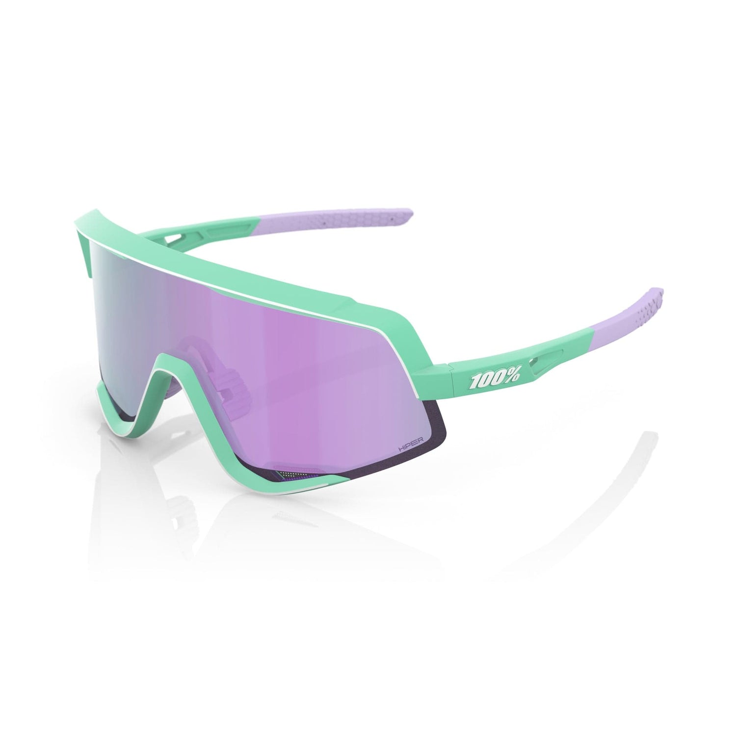 100 Percent Eyewear GLENDALE - Soft Tact Mint - HiPER Lavender
