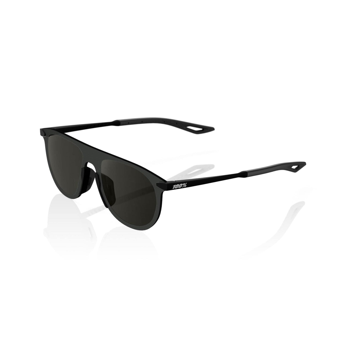 100 Percent Eyewear LEGERE COIL - Soft Tact Black - Smoke