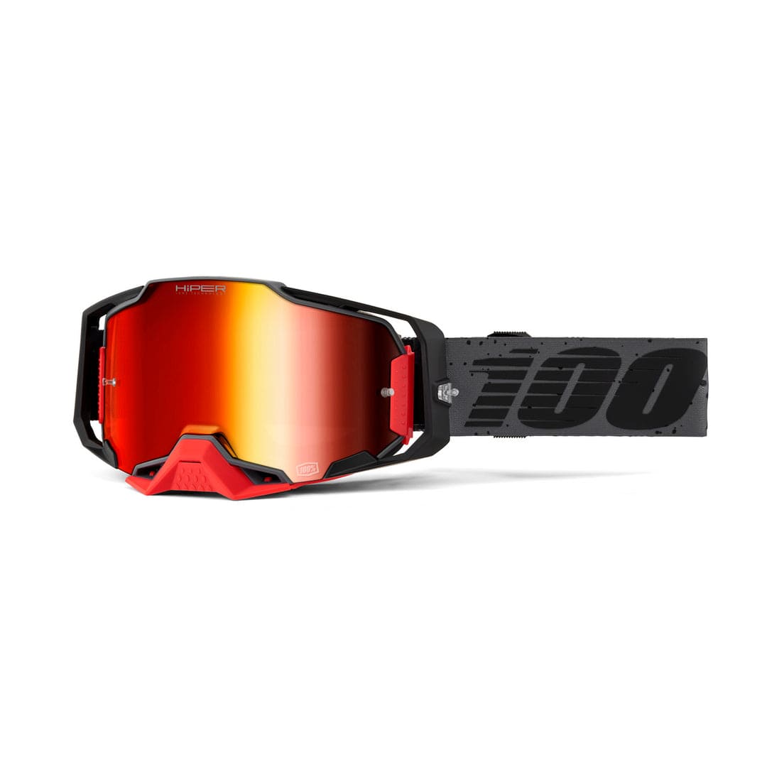 100 Percent ARMEGA HiPER Goggle Nekfeu - Mirror Red