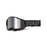 100 Percent ACCURI 2 Goggle Black - Mirror Silver