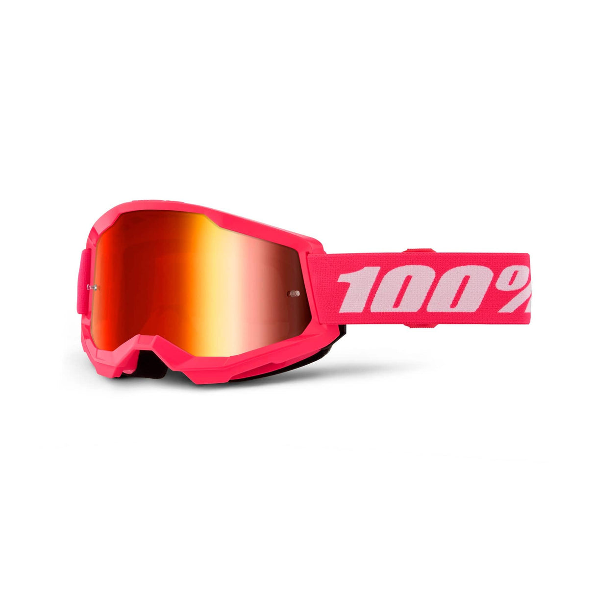 100 Percent STRATA 2 Goggle Pink - Mirror Red