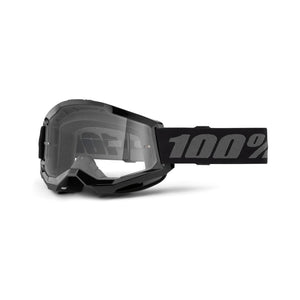 100 Percent STRATA 2 Youth Goggle Black - Clear
