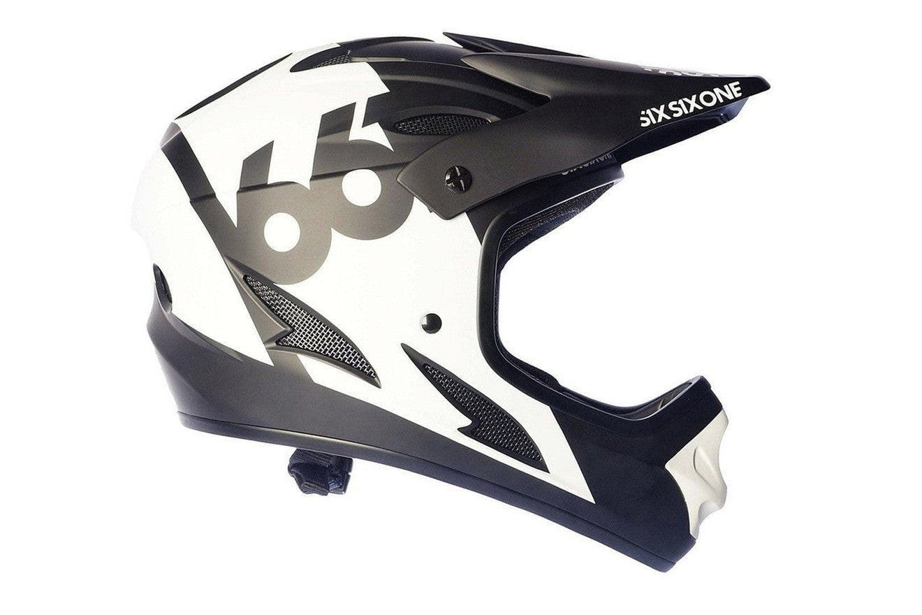 661 downhill mountain bike helmet Reset MTB Full Face SixSixOne Comp Shifted Full Face