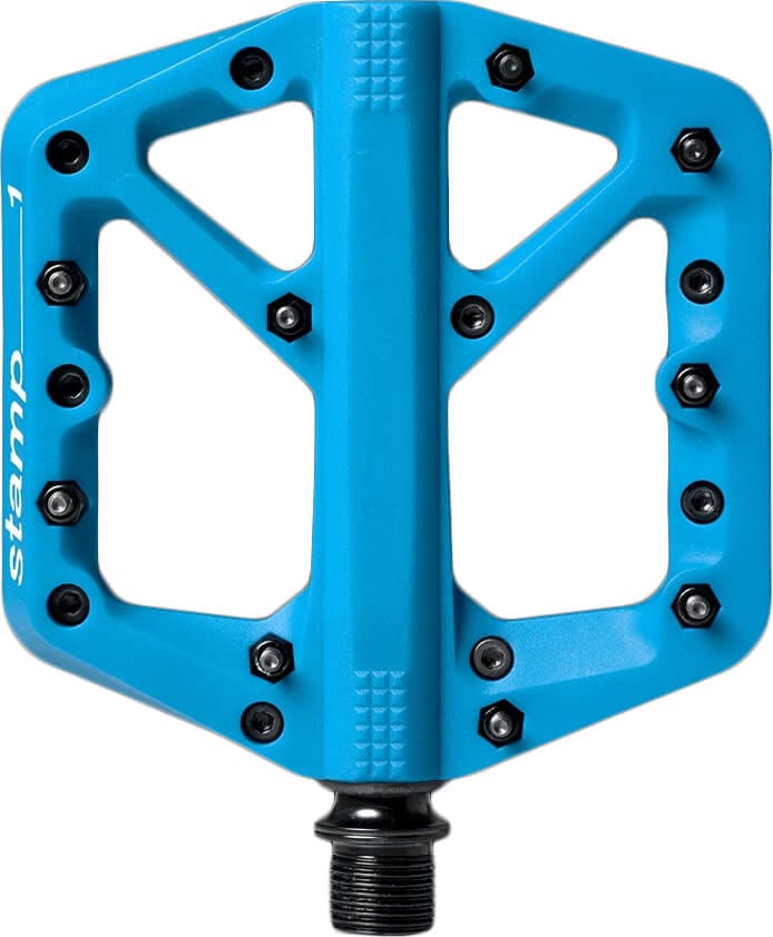 Crank Brothers Stamp 1 Pedal Pair Blue