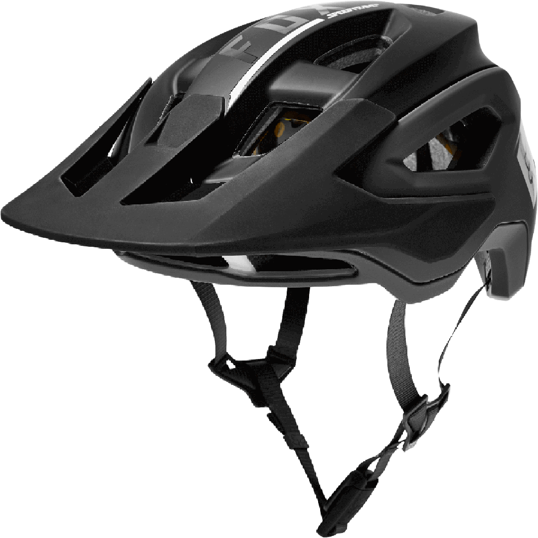 FOX Speedframe Pro MIPS AS Helmet - Blocked Black