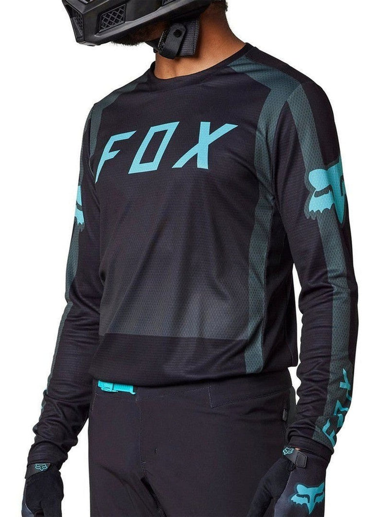 FOX Defend LS Jersey Emerald - front