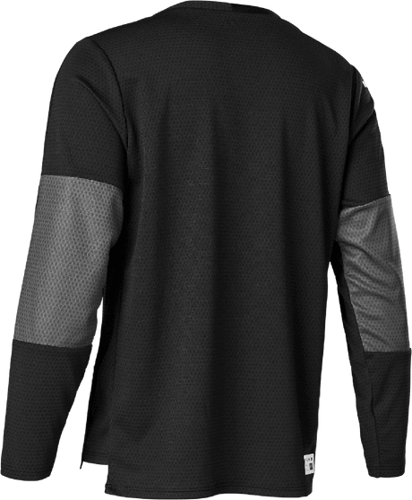 Fox Youth Defend LS Jersey - Black