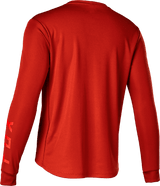Fox Youth Ranger LS Jersey - Red Clay - Cycling clothing