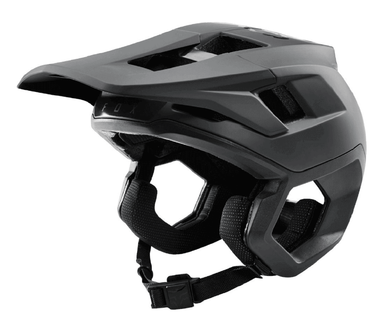 Fox Dropframe Pro AS Bike Helmet - Matte Black