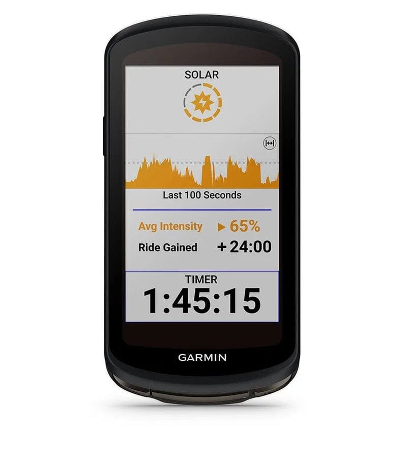 Garmin Edge 1040 Solar GPS Bike Computer Solar Charging