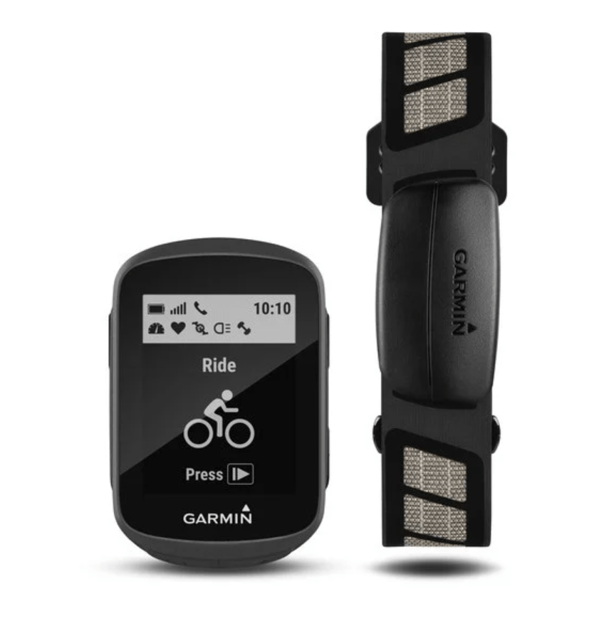 Garmin Edge 130 PLUS GPS Bike Computer HRM Bundle