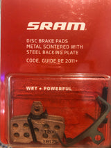 SRAM AVID Brake Pads Code MY11 Sintered Steel 1 Set
