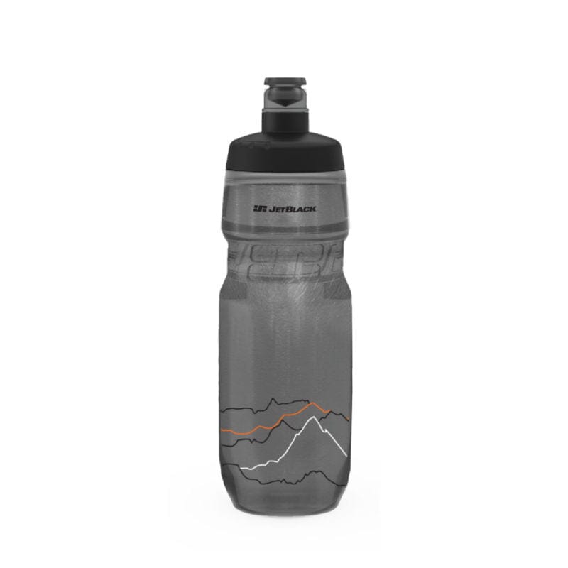 JetBlack Insulated Drink Bottle 620ml Charcoal
