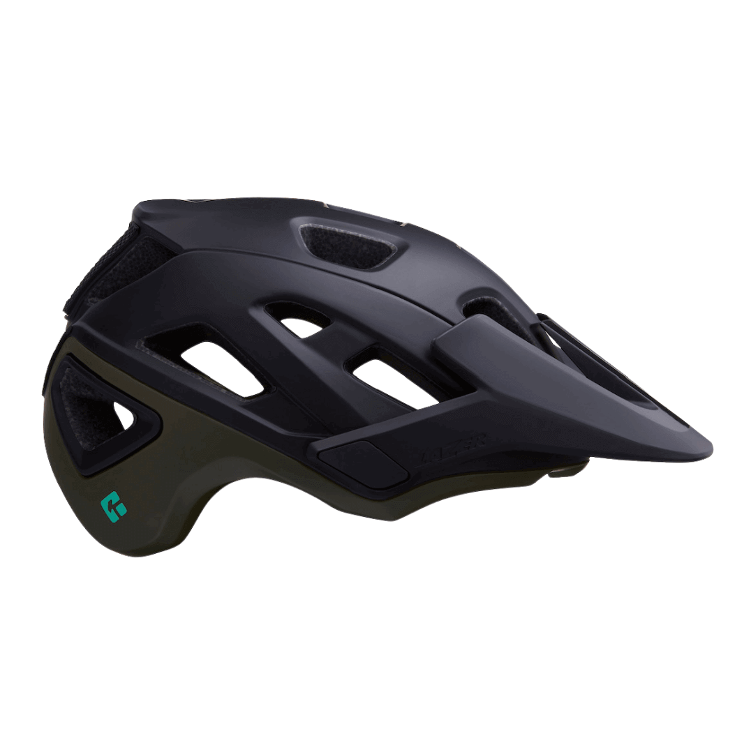 Lazer Jackal Kineticore Helmet - Matte Blue Green