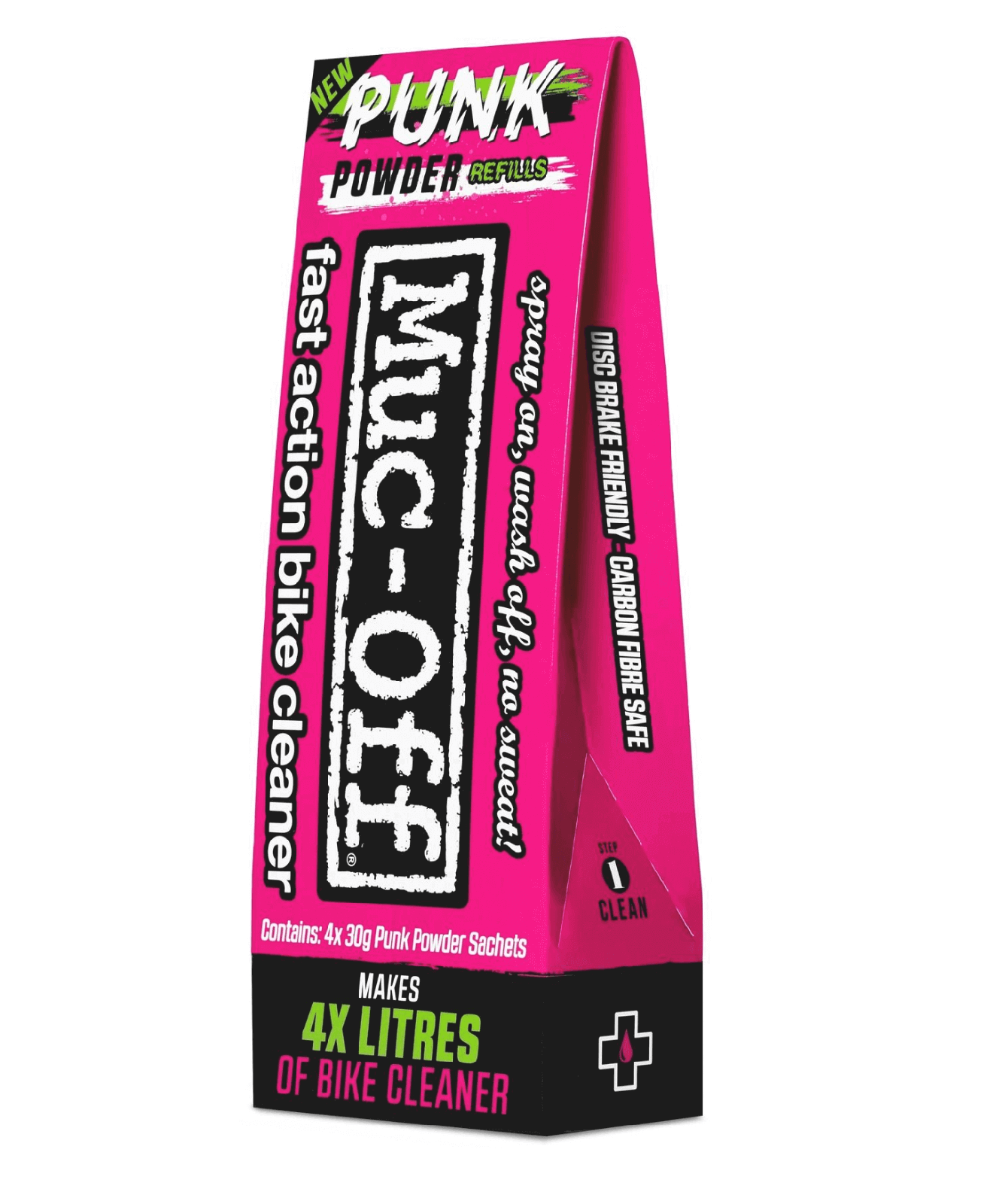 Muc-Off Cleaner Punk Powder Sachet 30g (4 pack)