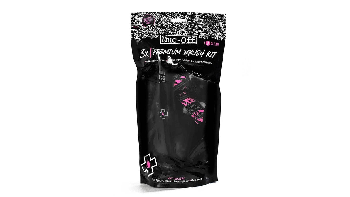 Muc-Off Detailed Cleaning Pack 3 Brush Set Full