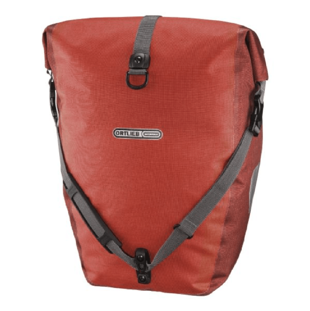 Ortlieb Back Roller Plus QL2.1 Waterproof Pannier Bag Pair Red Chili