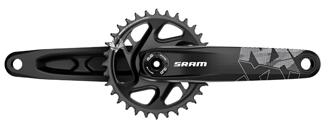 SRAM NX Eagle Fat Bike 4" DUB 12s 165 Direct Mount 30T X-SYNC 2 Black