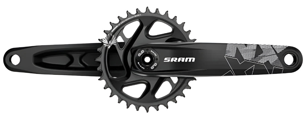 SRAM NX Eagle Fat Bike 4" DUB 12s 165 Direct Mount 30T X-SYNC 2 Black