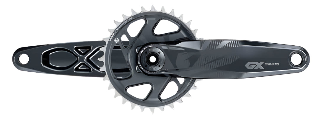 SRAM GX Eagle Fat Bike 5" DUB 165 DirMount 30T XSync2 CNC Lunar