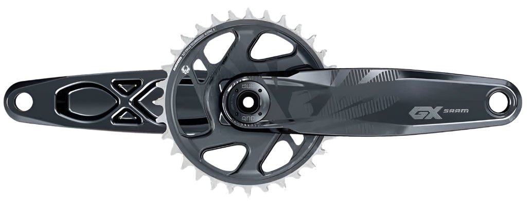 SRAM GX Eagle Fat Bike 5" DUB 165 DirMount 30T XSync2 CNC Lunar
