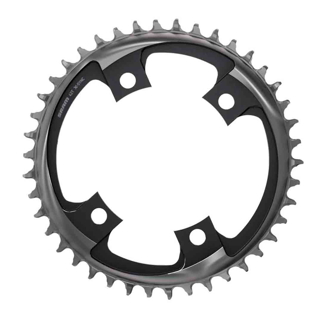 SRAM 107 BCD X-SYNC Blast Black Road Chainring