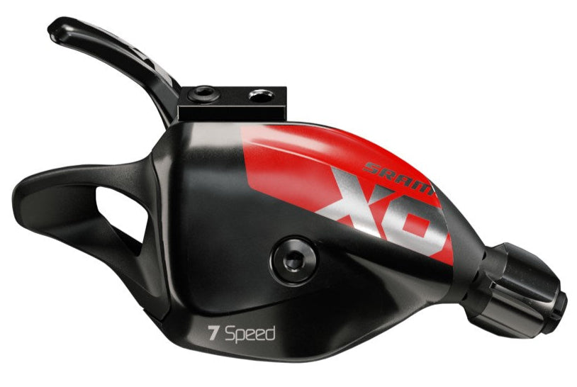 SRAM Shifter X01 Downhill 7 Speed Trigger w/ Discrete Clamp Black