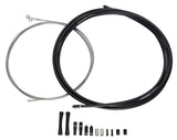 SRAM SlickWire Road Brake CABle Kit White 5mm (1x 850mm, 1x 1750mm 1.5mm coated cables, 5mm Kevlar® reinforced compression-free housing, ferrules, end caps, frame protectors)