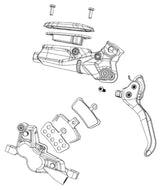 SRAM Lever Blade Including Screws Level Ultimate Carbon