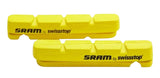 SRAM Yellow Swiss Stop Carbon Rim Brake Pad Inserts Road