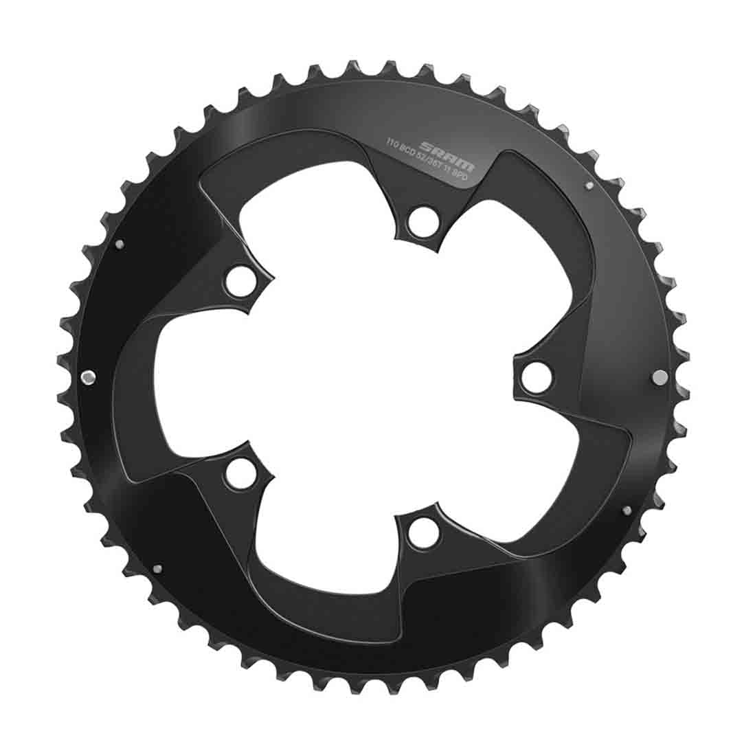 SRAM Chainring Road 34 Tooth S1 Yaw 110 BCD Alloy Black 50-34