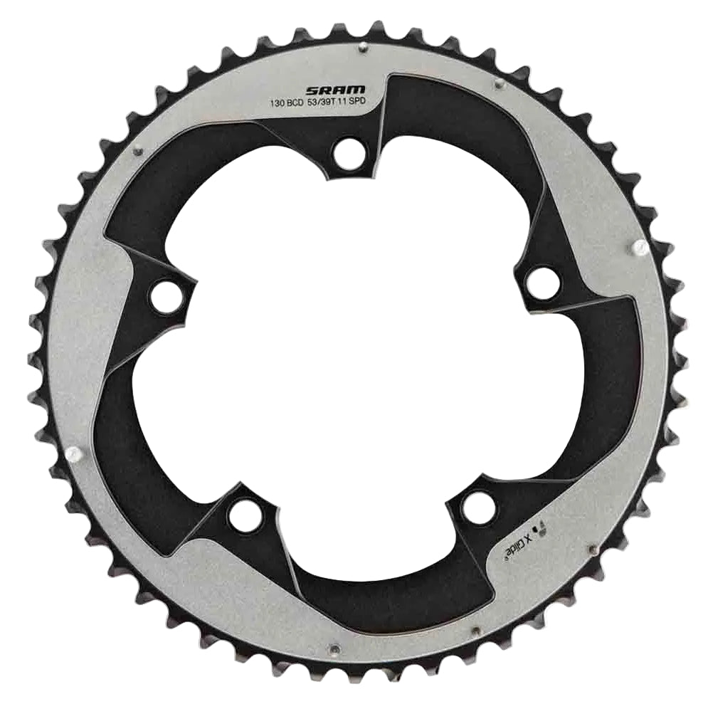SRAM Chainring Road 39 Tooth 11 Speed Yaw S1 130 BCD Alloy Black