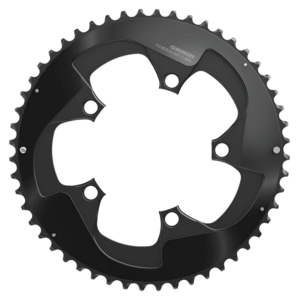 SRAM Chainring Road 50 Tooth 11 Speed Yaw S2 2 Pin 110 BCD Black