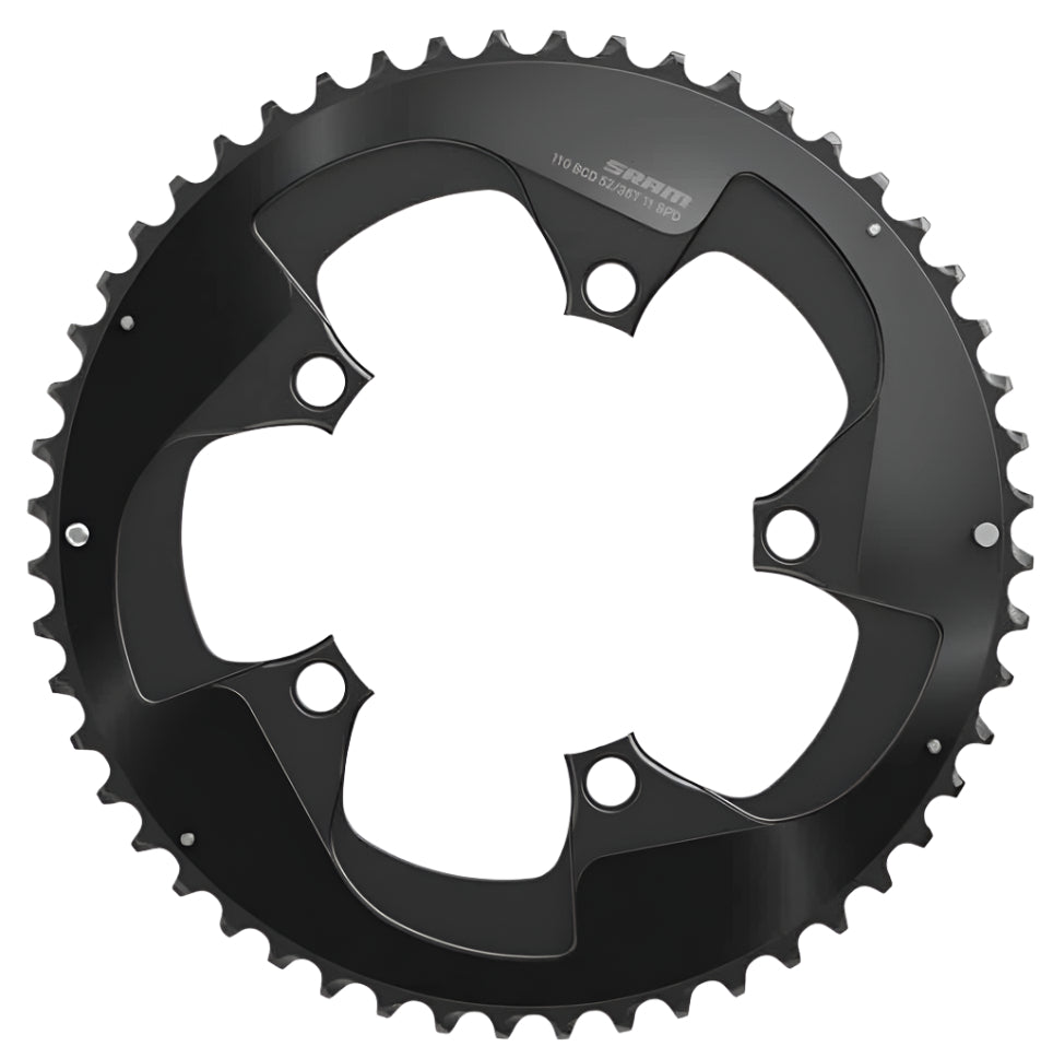 SRAM Chainring Road 50 Tooth Yaw 11Speed S2-1 Alloy Silver 50-34