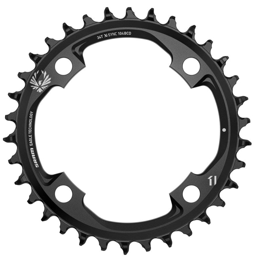 SRAM Chainring X-SYNC 2 30T 94 BCD Alum Eagle Black Light EMTB