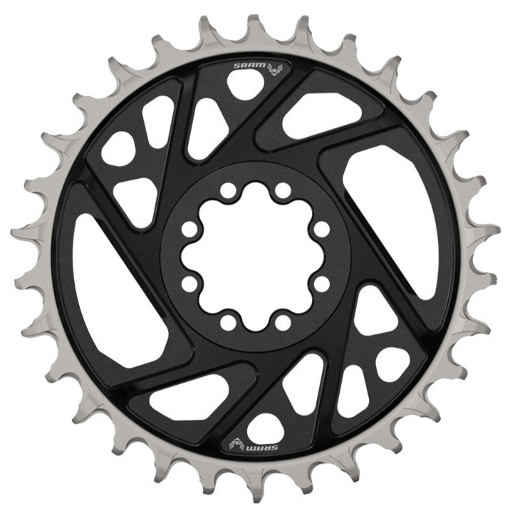 SRAM Chainring T-TYPE Direct Mount 3mm Offset Eagle Black (includi