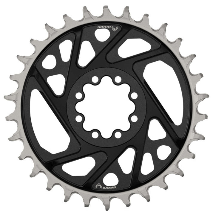 SRAM Chainring T-TYPE Direct Mount 3mm Offset Eagle Black (includi