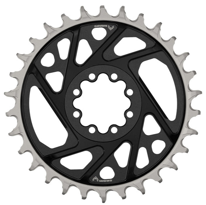 SRAM Chainring T-TYPE Direct Mount 3mm Offset Eagle Black (includi