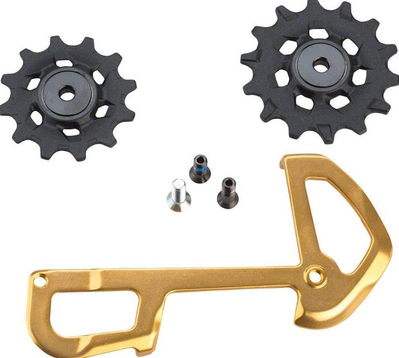 SRAM XX1 Eagle Rear Der 12spd X-Sync Pulleys and InnerCage Gold
