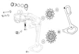 SRAM REAR DERAILLEUR CAGE ASSEMBLY KIT XXSL T-TYPE EAGLE AXS (FUL