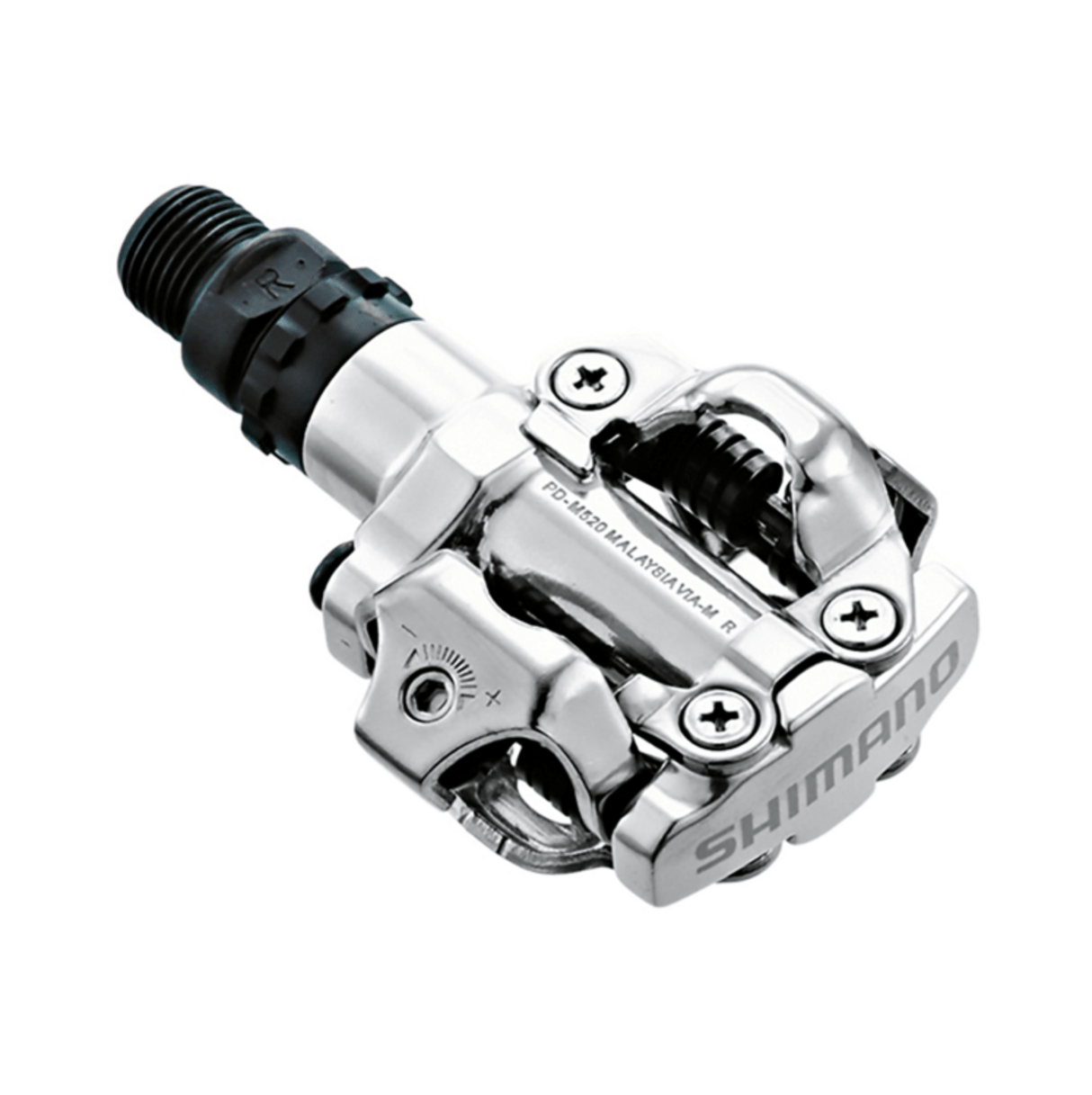 Shimano PD-M520 SPD Pedals - Silver