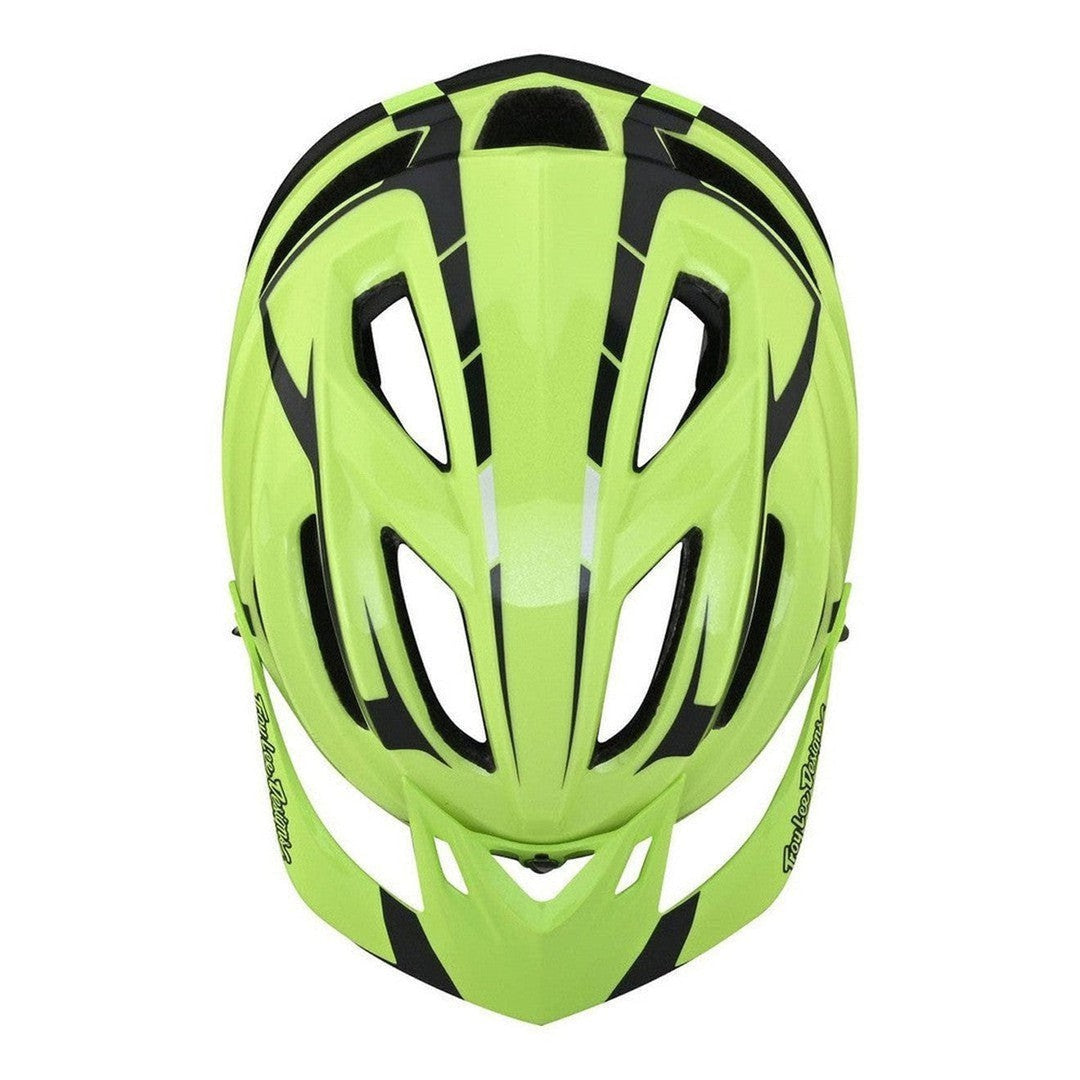 Troy Lee Designs A2 AS MIPS Helmet - Sliver Green/Grey