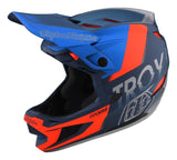 TLD D4 AS Composite Helmet Qualifier Red Front Angle Left