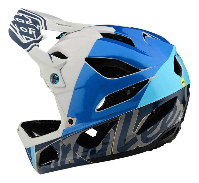 Troy Lee Designs Stage MIPS Helmet - Nova Slate Blue