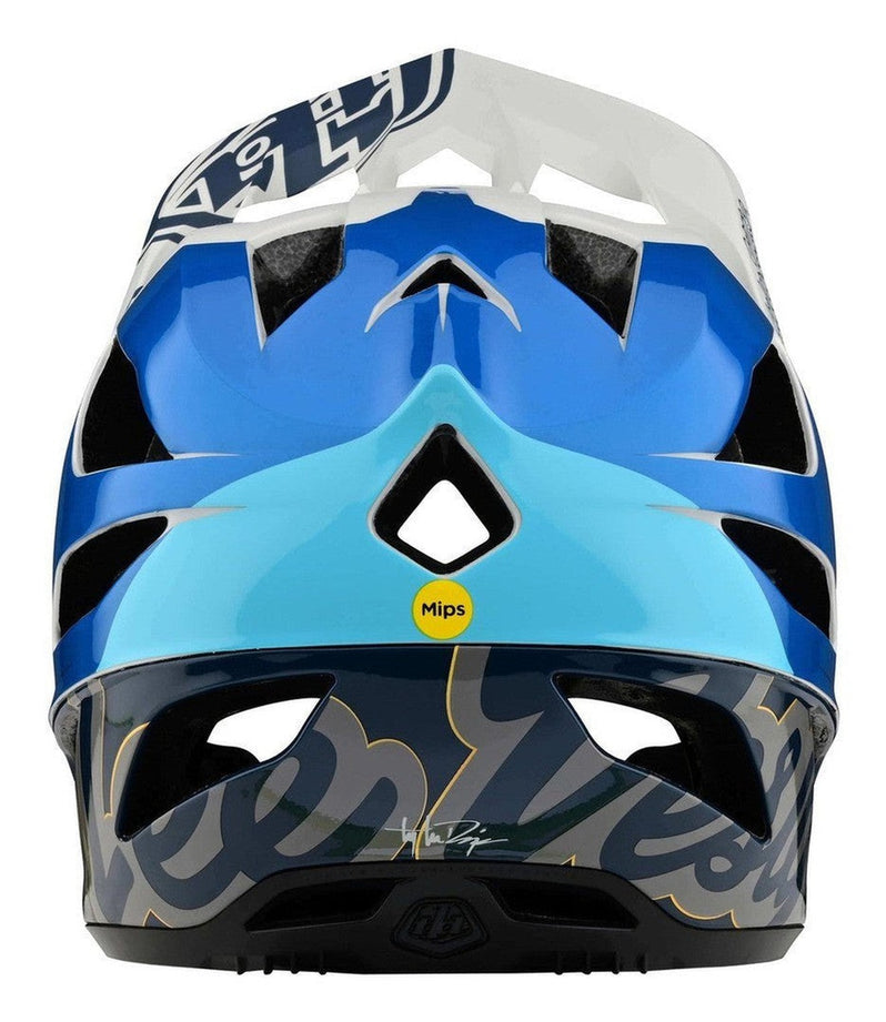 Troy Lee Designs Stage MIPS  Bicycle Helmet - Nova Slate Blue