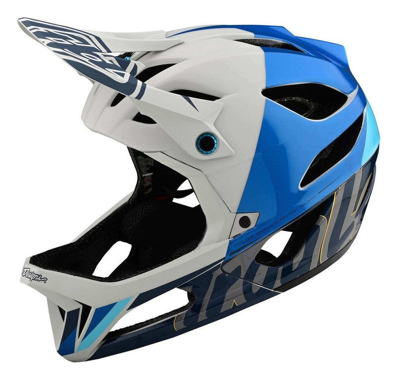 Troy Lee Designs Stage MIPS Helmet - Nova Slate Blue