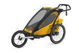 Thule Chariot Sport 1 Trailer Yellow Black Jogger