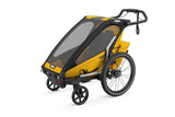 Thule Chariot Sport 1 Trailer Yellow Black Pram